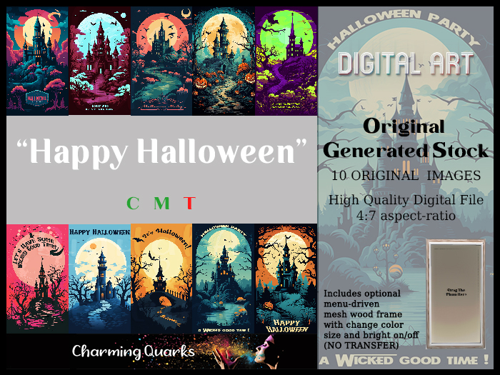 CQ OGS- Happy Halloween *10 Pack*