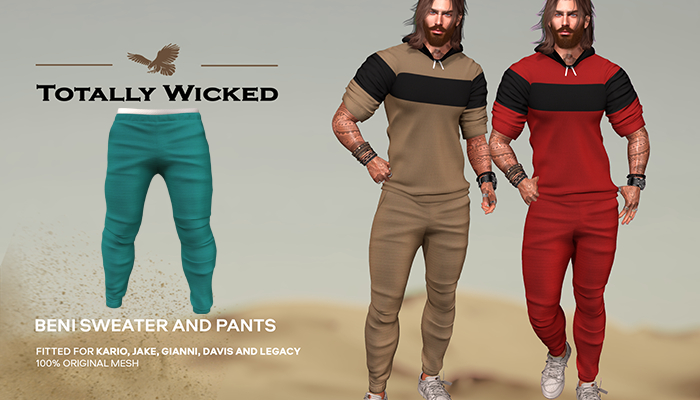 Totally Wicked - Beni pants_C09