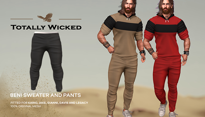 Totally Wicked - Beni pants_C10