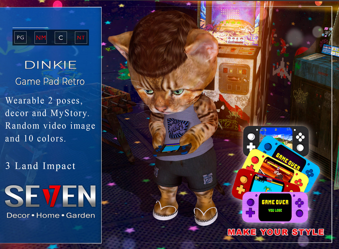 SE7EN - Game Pad Retro Dinkies