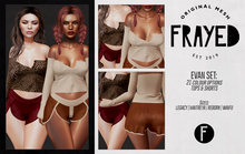 Frayed - Evan Shorts - Fatpack