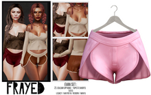 Frayed - Evan Shorts - Pink