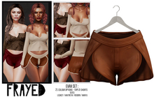 Frayed - Evan Shorts - Tan