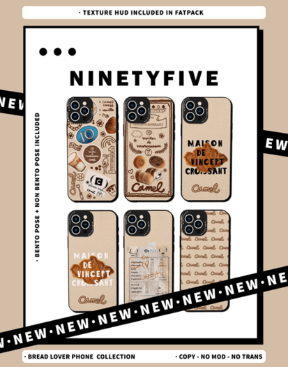 NinetyFive - Bread Lover Phone Collection [FATPACK]