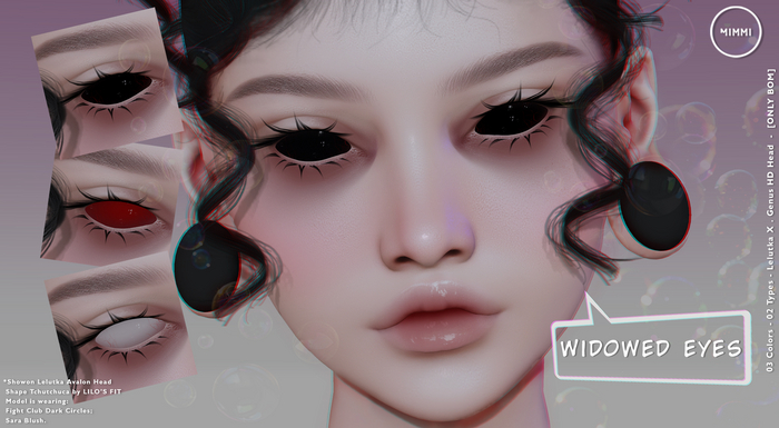 Mimmi Collection #Widowed Eyes_RED