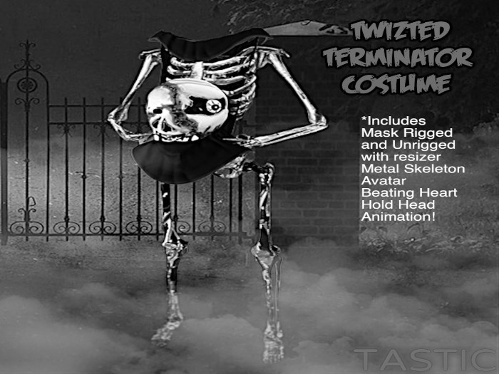 Tastic-"Twizted" Terminator Costume Demo