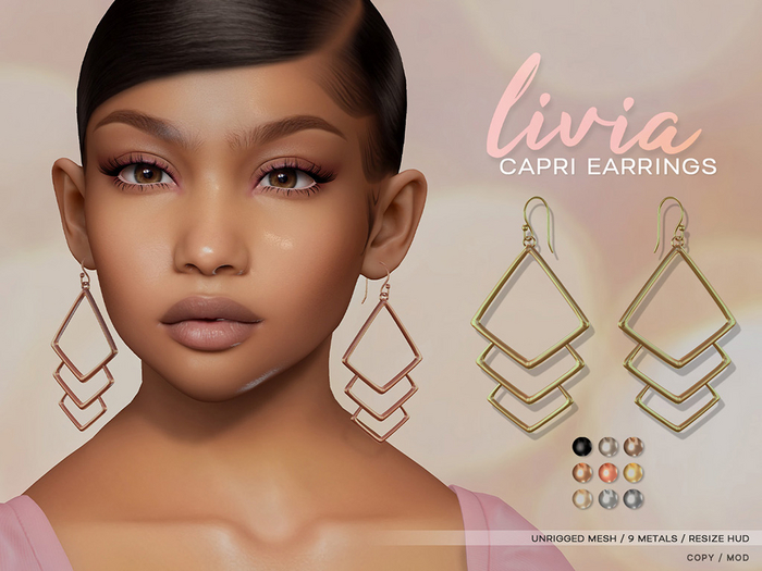 LIVIA Capri Earrings