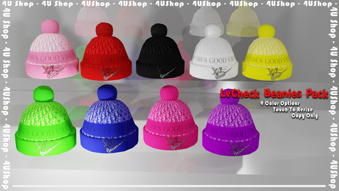 4U LvCheck Beanies Fatpack