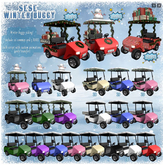 12. Sese - Winter Buggy - Snowman  Pink