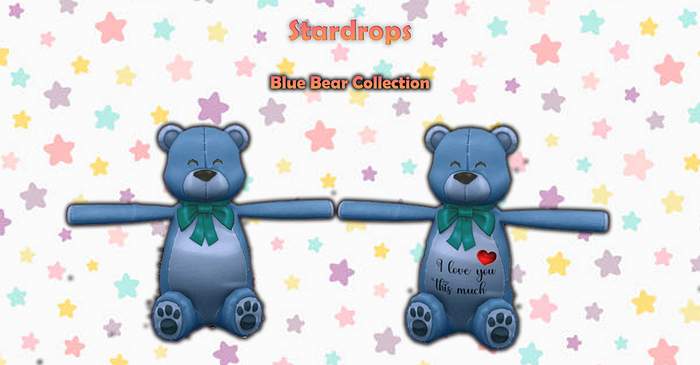 Stardrops - Blue bear set
