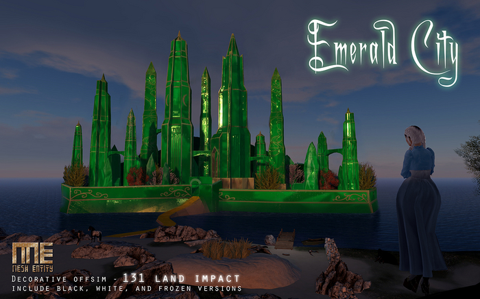 Mesh Entity: Emerald City Decorative Offsim