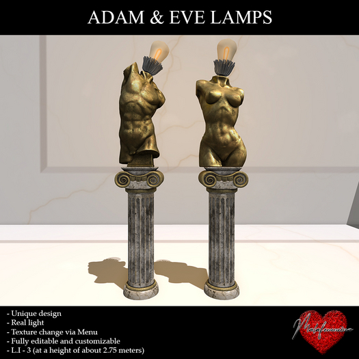 [MLF] ADAM & EVE LAMPS