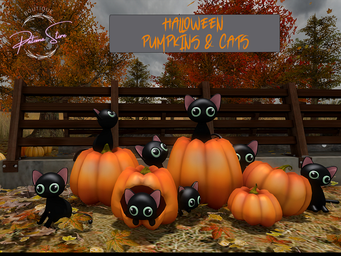 PS - Halloween Pumpkins & Cats