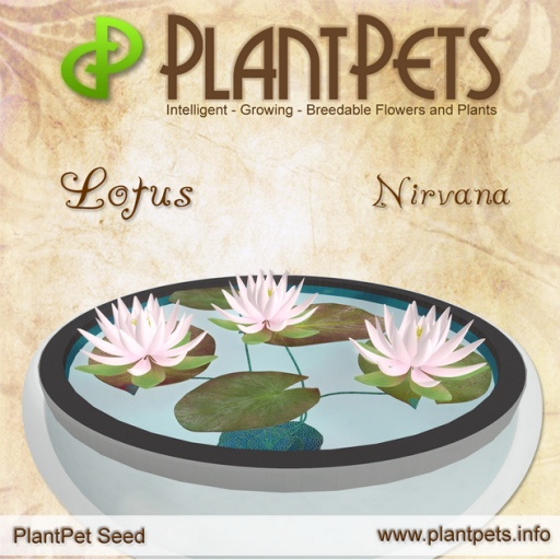PlantPet Seed [Lotus *Nirvana*]