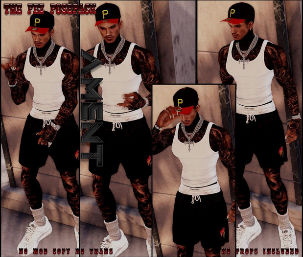 AMENT - The Fez PosePack 