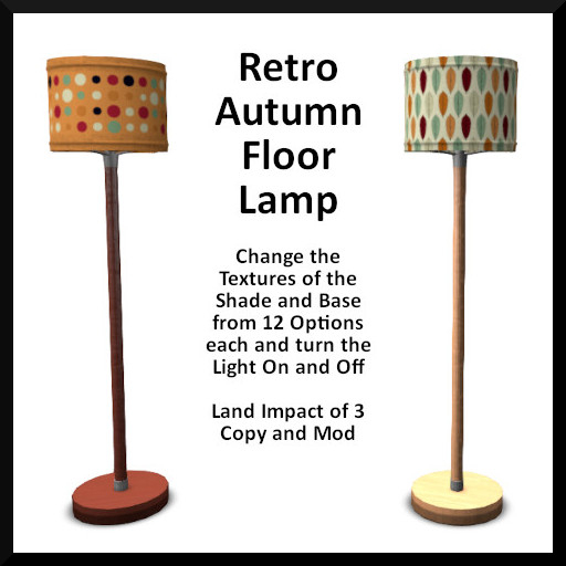 Retro Autumn Floor Lamp