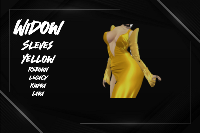 BB.Widow Sleves Yellow (ADDME)