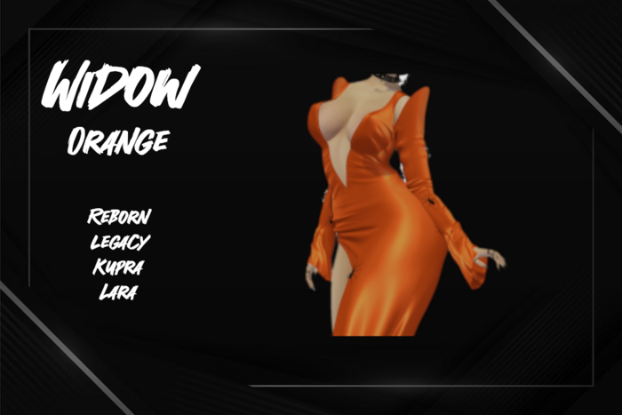 BB.Widow Sleves Orange(ADDME)