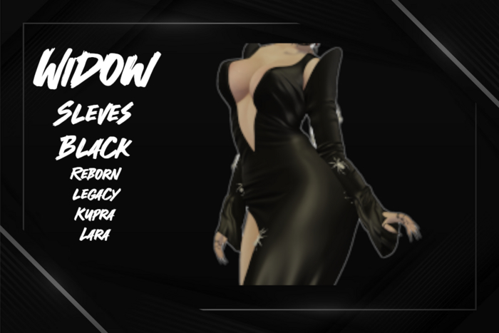BB.Widow Sleves Black (ADDME)