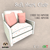 (-sonder-} Soft Heart Chair (BOXED)