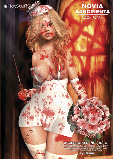 .HS. Novia Sangrienta Costume