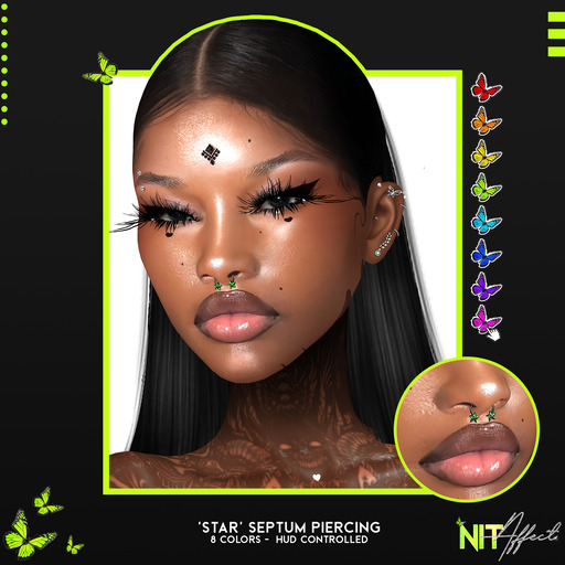 [Nit Affect] - 'Star' Septum Piercing