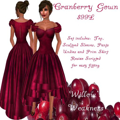 Cranberry Gown