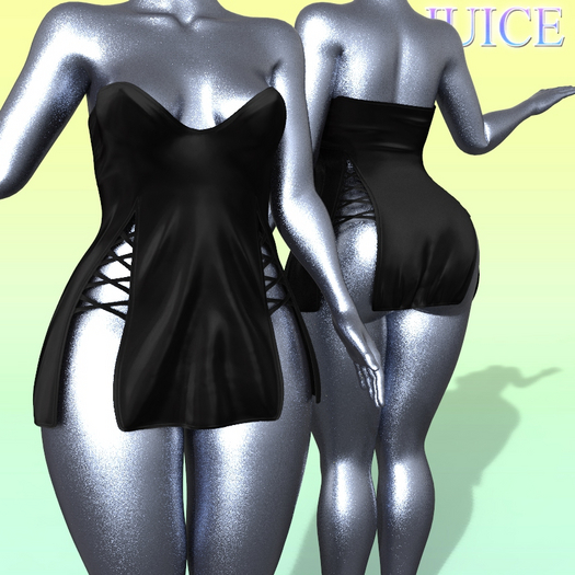 Black Lingerie Dress