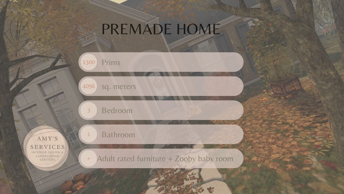 Amy's Services Premade Magnolia Fall - SALE %