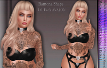 Shape head Lelutka EvoX AVALON 3.1-Ramona
