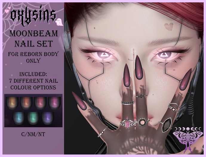 Oxysins - Moonbeam Nails Set
