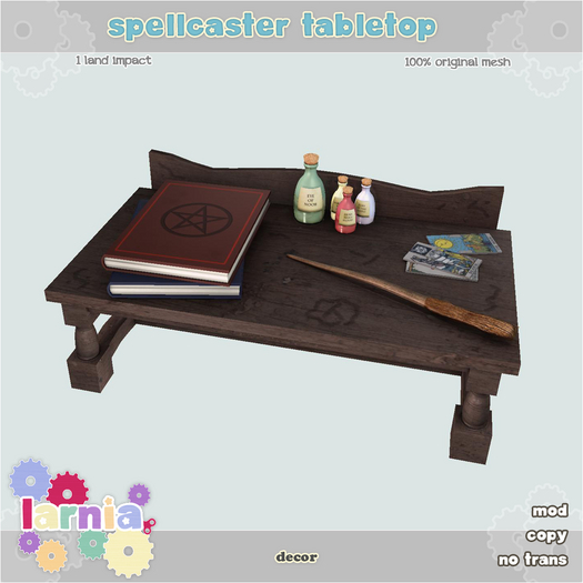 ~*larnia*~ spellcaster tabletop (boxed)