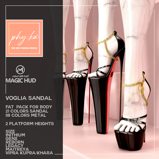 -[ Phy.Ka ]- 094 - Voglia Sandal - MegaPack