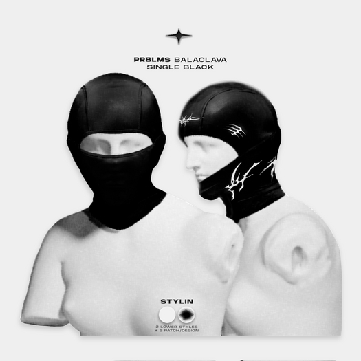 CHAOS. prblms balaclava_single black
