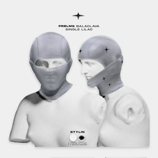 CHAOS. prblms balaclava_single lilac