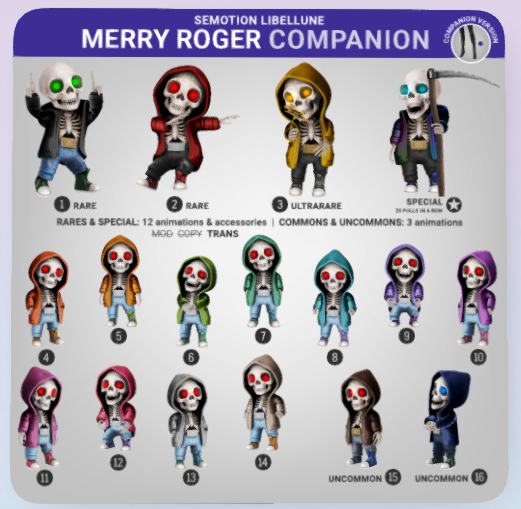 SEmotion Libellune Merry Roger Companion COMMON 09