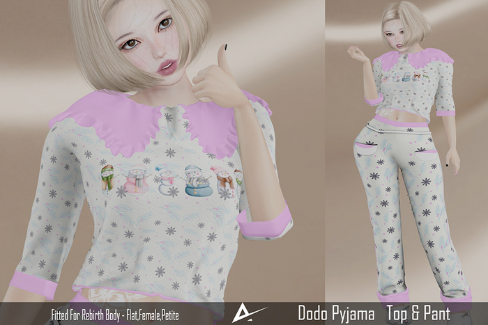 Dodo Winter  Pyjama Rebirth Flat Female Petite