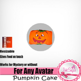 PS Mystory Pumpkin Cake Plate BOX
