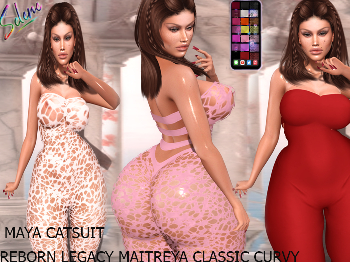 :SELENE: MAYA CATSUIT FATPACK HUD