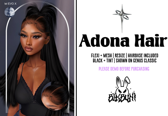BLKBUNI: Adona Hair [UNPACKER]
