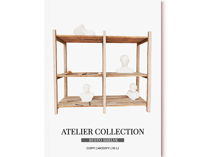 MINIMAL - Atelier Collection Busto Shelve