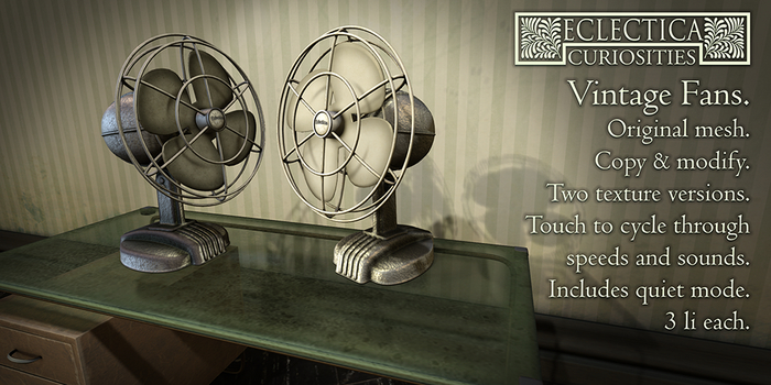 Eclectica- Vintage Fans