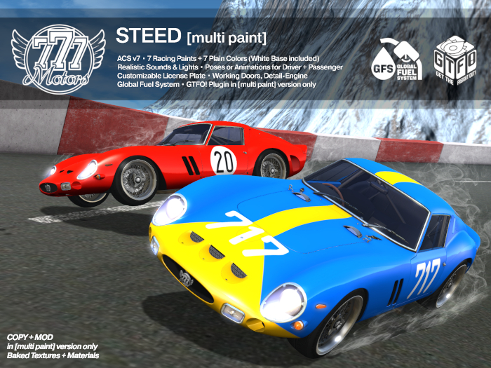 [777] Steed [multi paint] (Add)