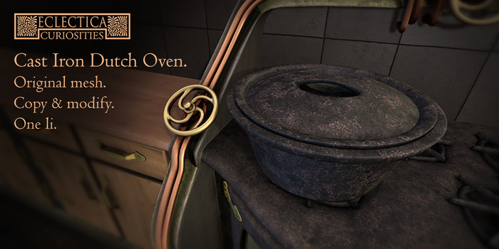 Eclectica- Cast Iron Dutch Oven