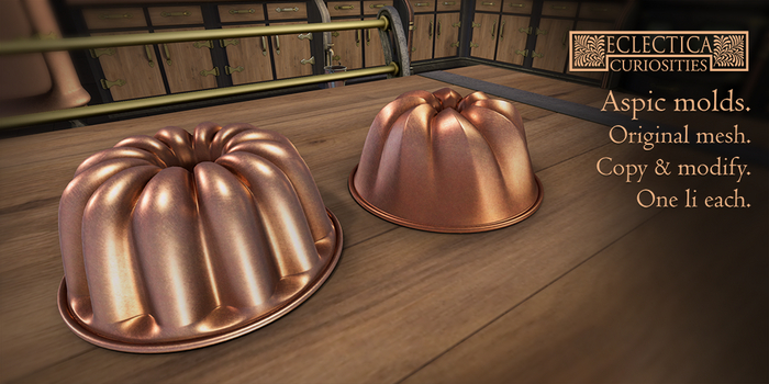 Eclectica- Aspic Molds