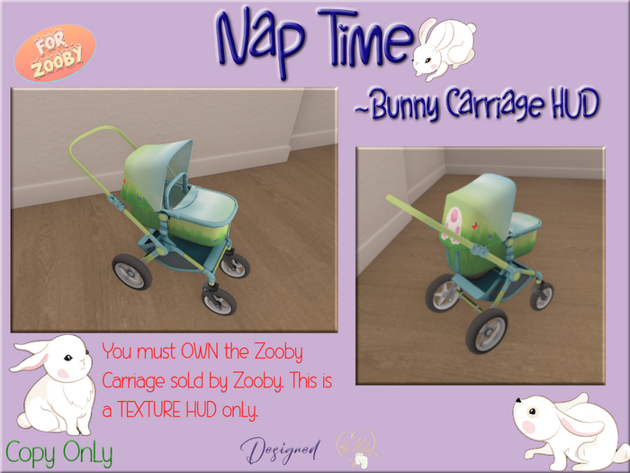 ~~~@ByMela~ADD~Nap Time~Bunny Nap Carriage HUD