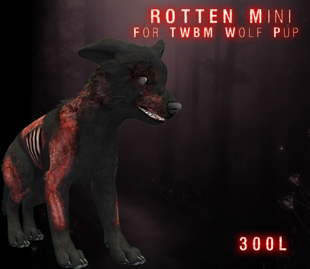 [UPIRIUM] ROTTEN Mini for TWBM Wolf Pup