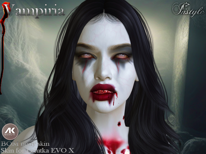 PROMO!! InStyl-Vampiria / Skin LeL EvoX / BOM body skin