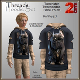 Threads Hoodie Set [2cute] Bad Pup (1)
