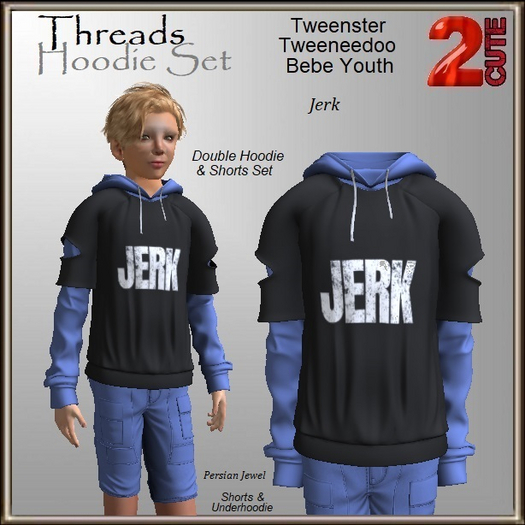 Threads Hoodie Set [2cute] Jerk